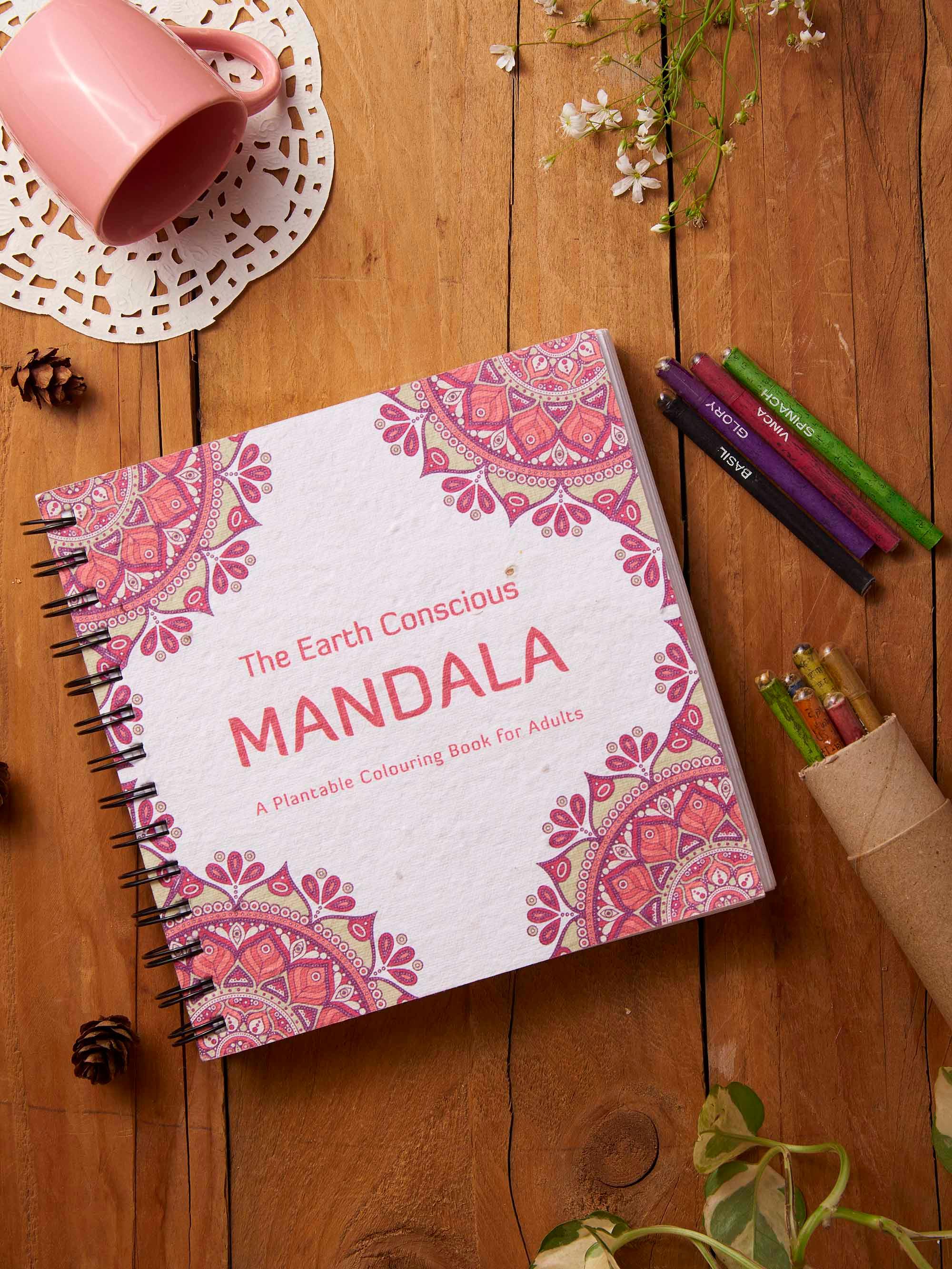 Plantables Adult Coloring Gift Set