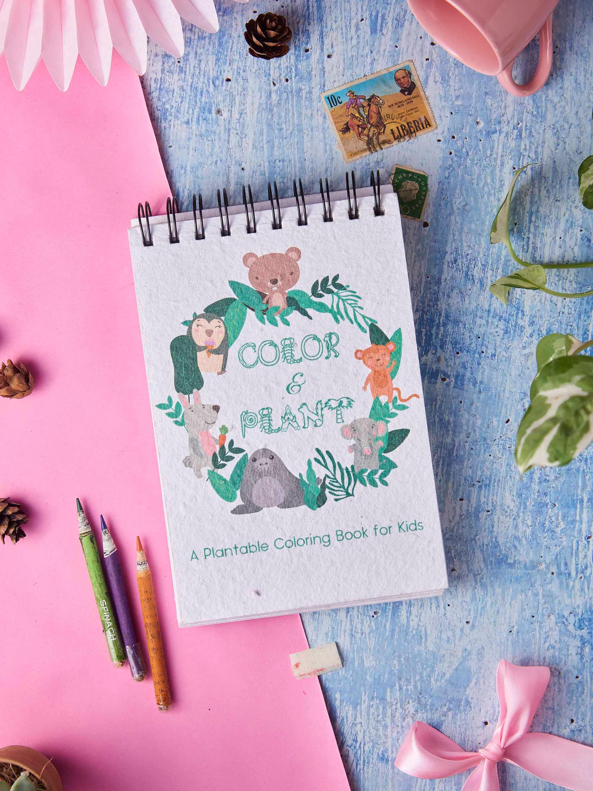 Plantables Kids Coloring Gift Set