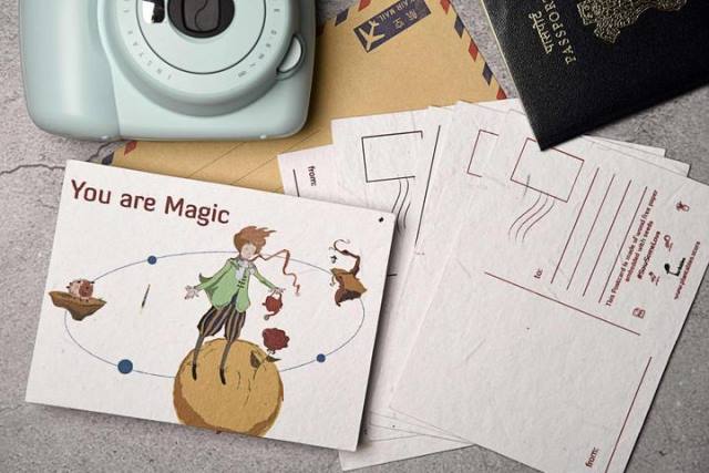 Eco-friendly postcards in beautiful designs | Order online