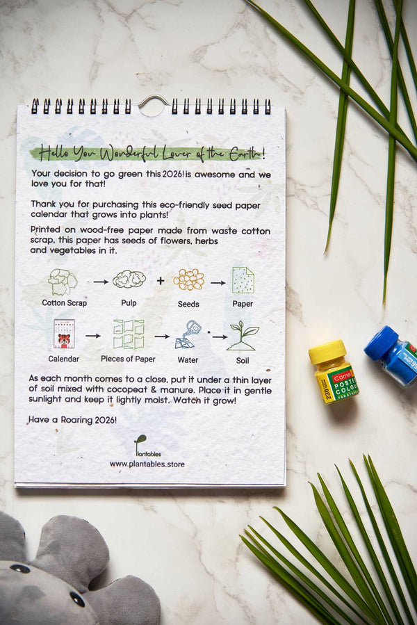 Welcome to the Jungle | A Kids Wall Calendar for 2026