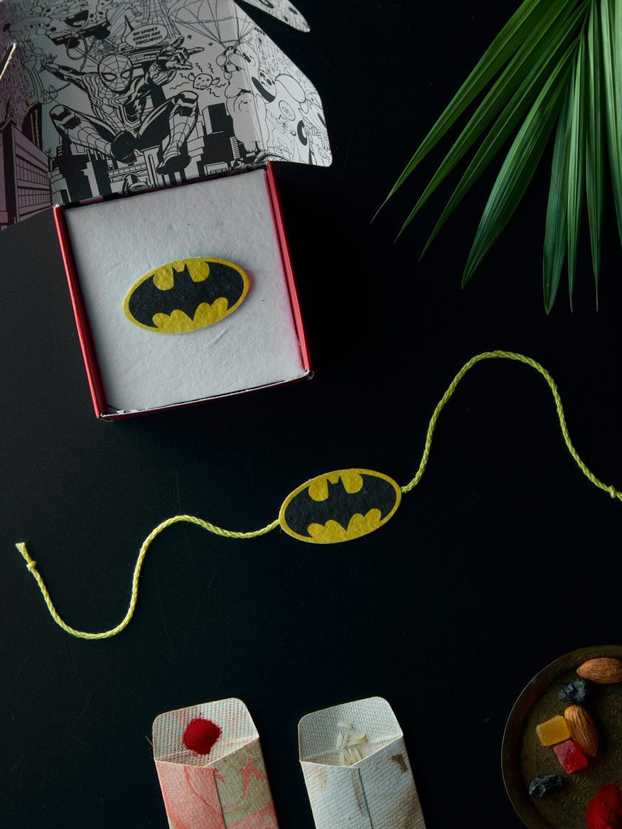 Batman Plantable Rakhi: Shadows of Gotham, Blooms of Earth