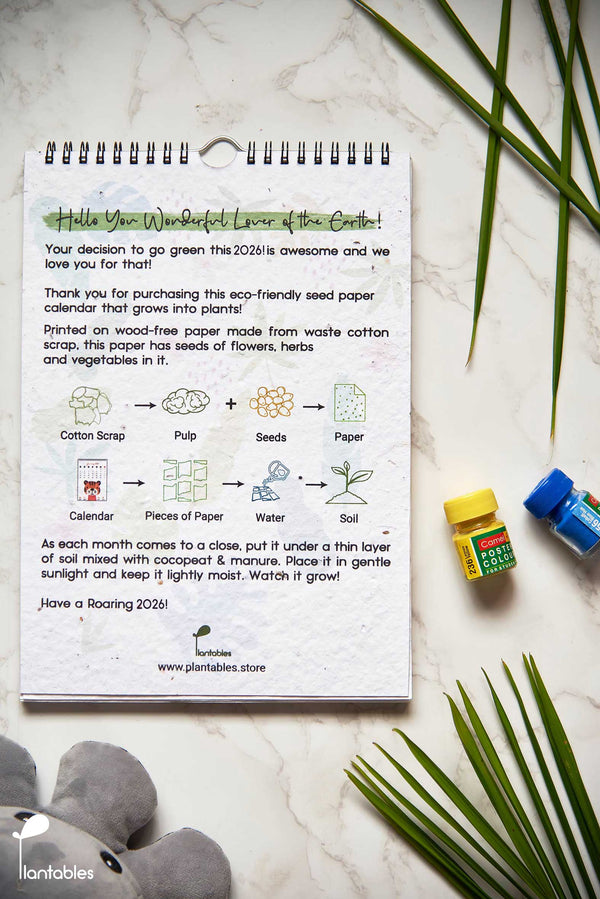 Welcome to the Jungle | A Kids Wall Calendar for 2026