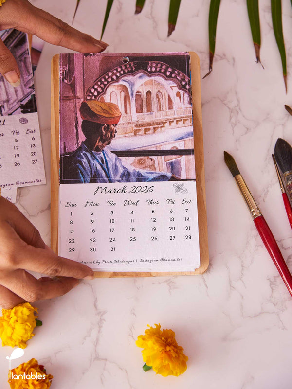 Faces & Places Calendar 2026