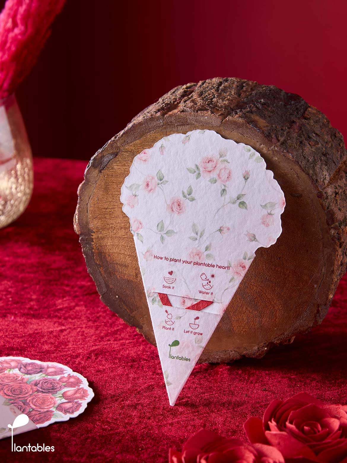 Bouquet with a Plantable Heart