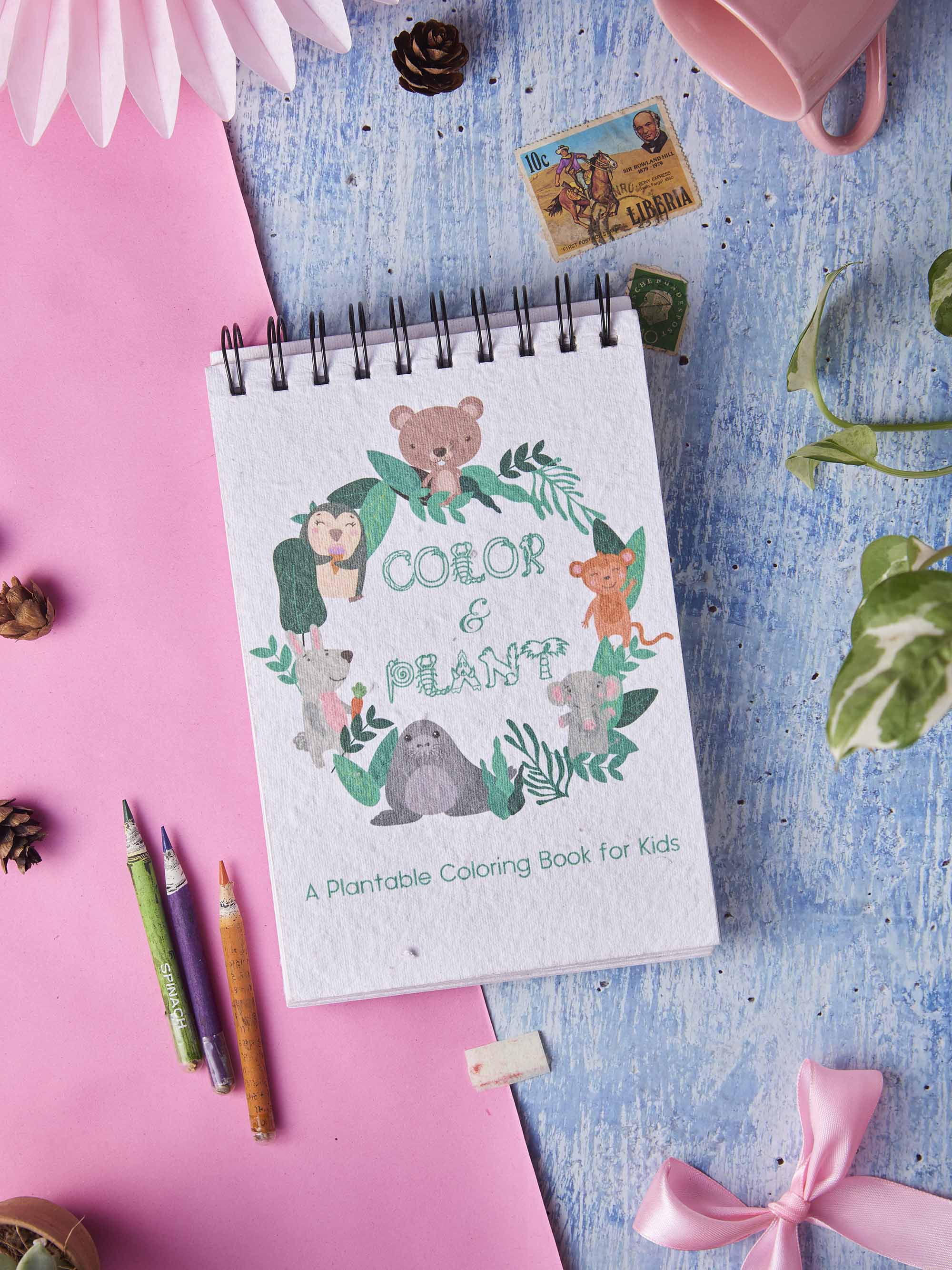 Plantables Kids Coloring Gift Set