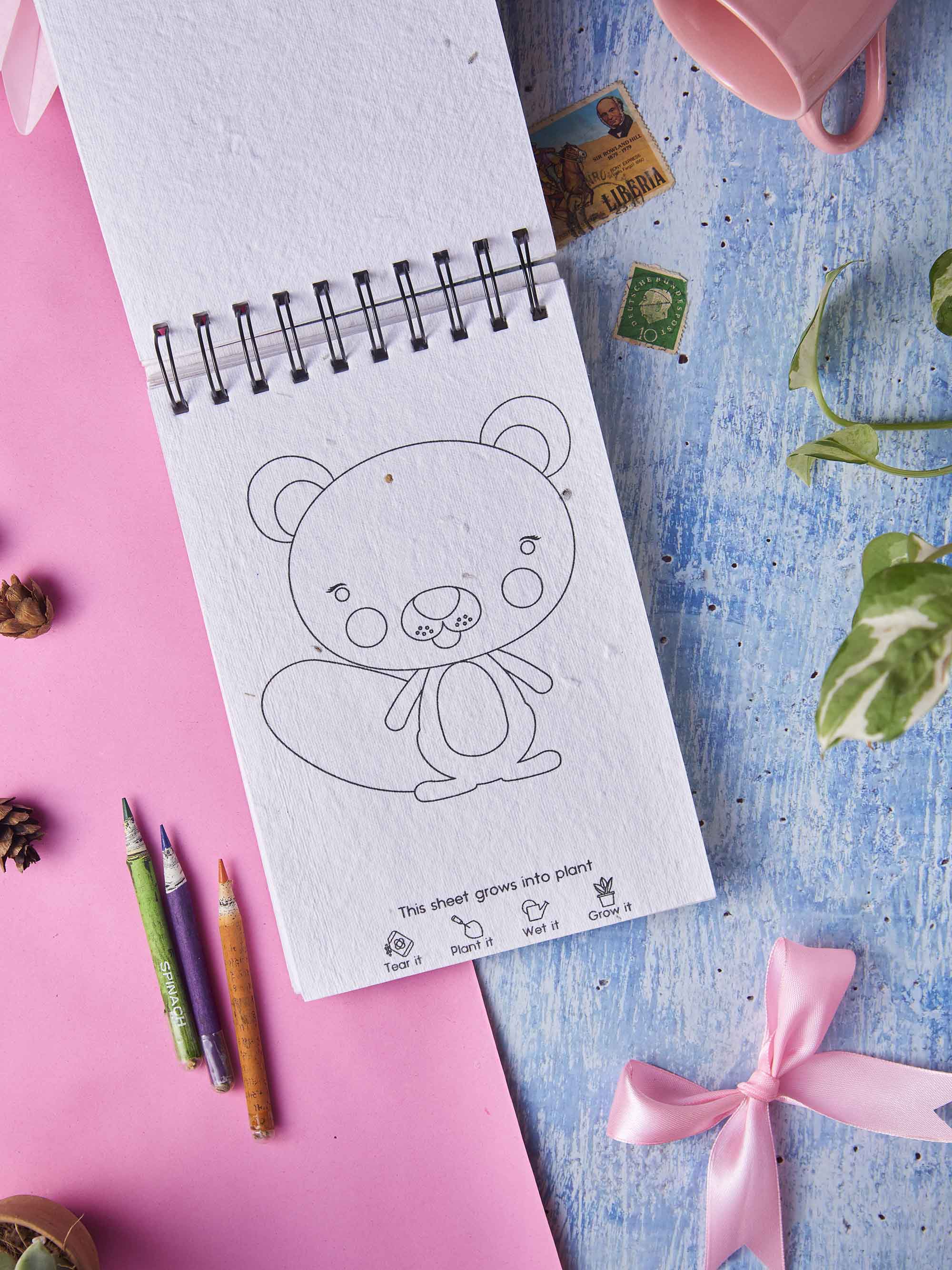 Plantables Kids Coloring Gift Set
