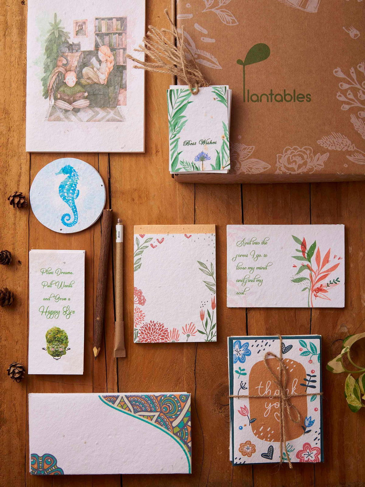Eco-Friendly Plantable Gift Kits