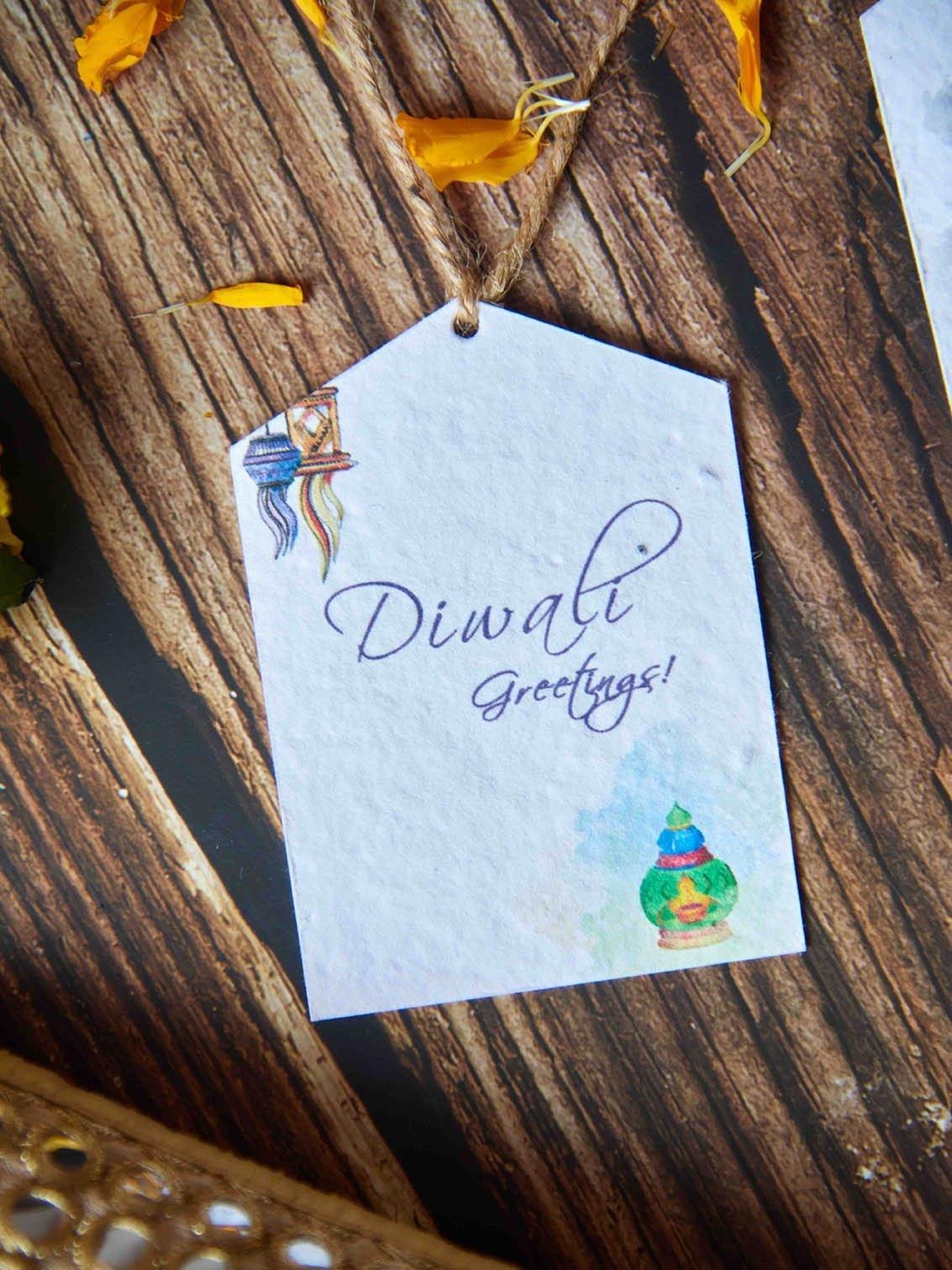 Diwali Gift Tags (Set of 8) - Plantables